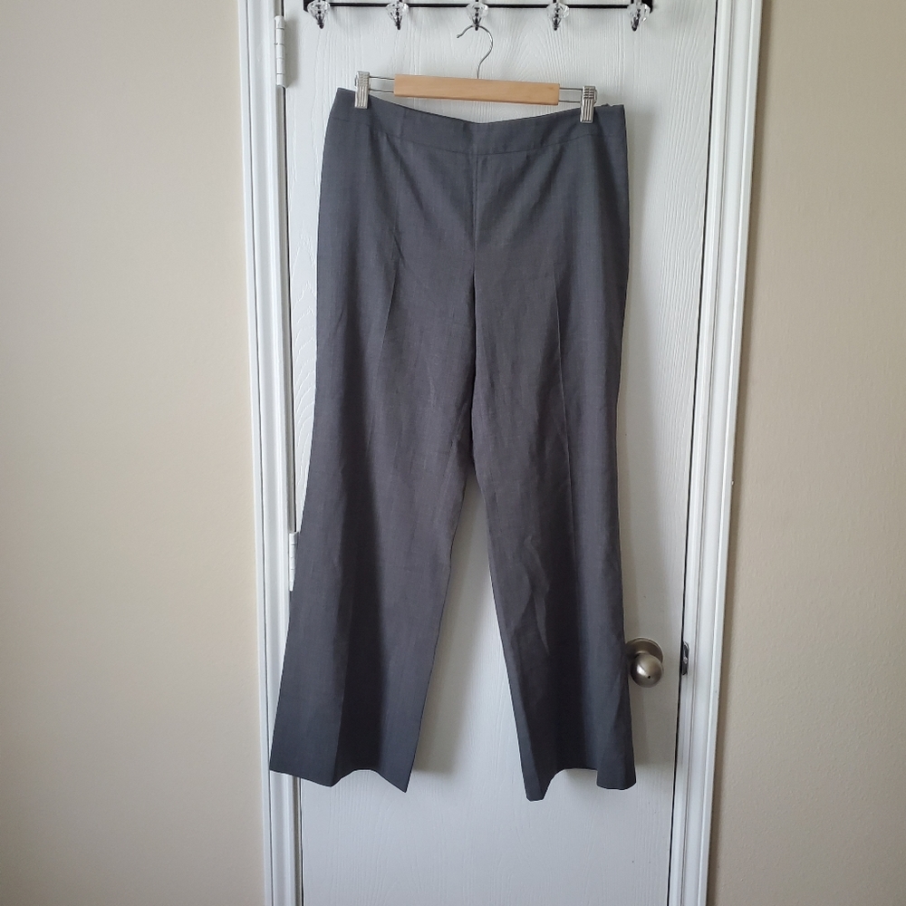 Akris Kala Stretch Wide Leg Trouser Pants
